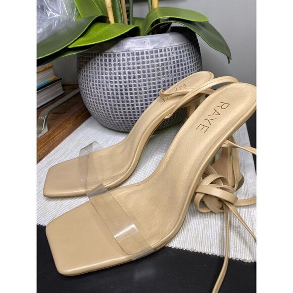 RAYE Jetty Heel Nude Women's Size 8 - Picture 8 of 12